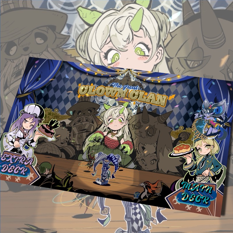 Door Mat Blank - Yu-Gi-Oh! Clown Clan New Face 600x350mm