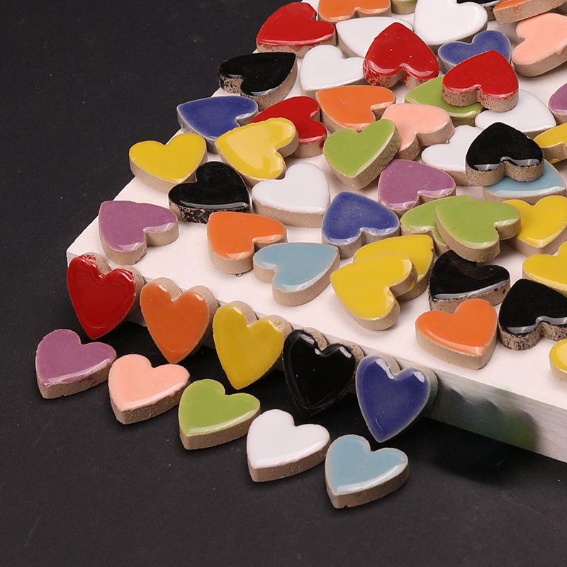 Heart Shaped Ceramic Mosaic Ti - огляд і ціна Ceramic Tile Blank