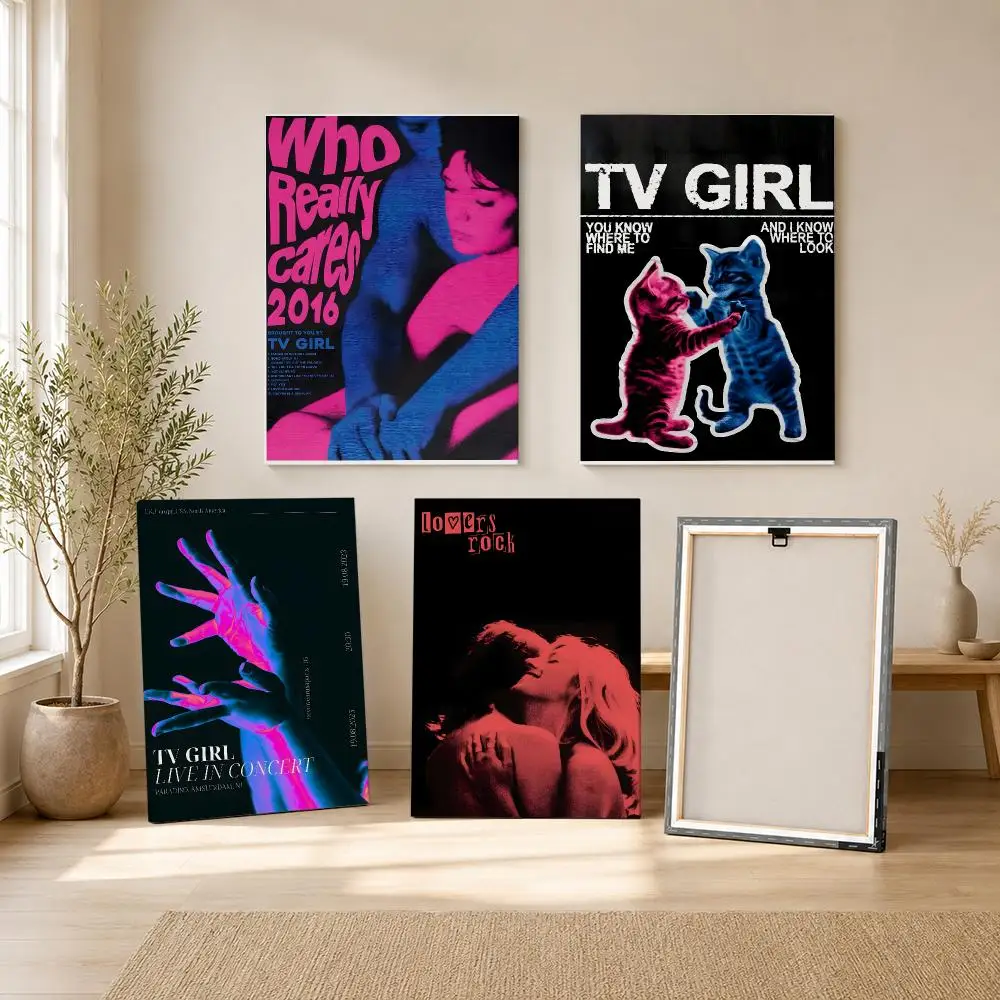 Music Band TV G-Girl Painting  - огляд і ціна Canvas Wrap Ready