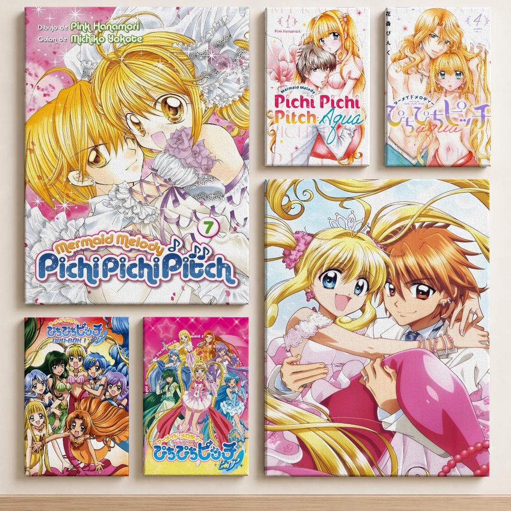 Anime Mermaid M-Melody Pichi P - огляд і ціна Canvas Wrap Ready