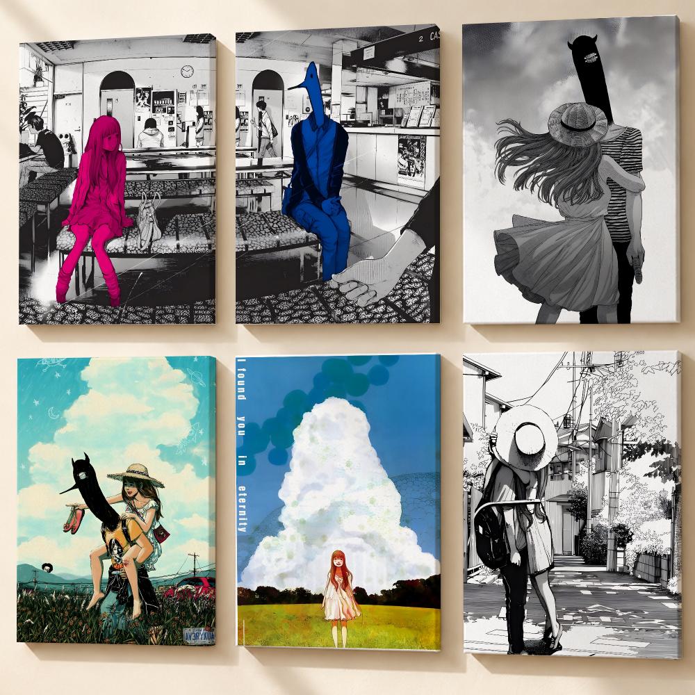 G-Goodnight Punpun Anime Poste - огляд і ціна Canvas Wrap Ready