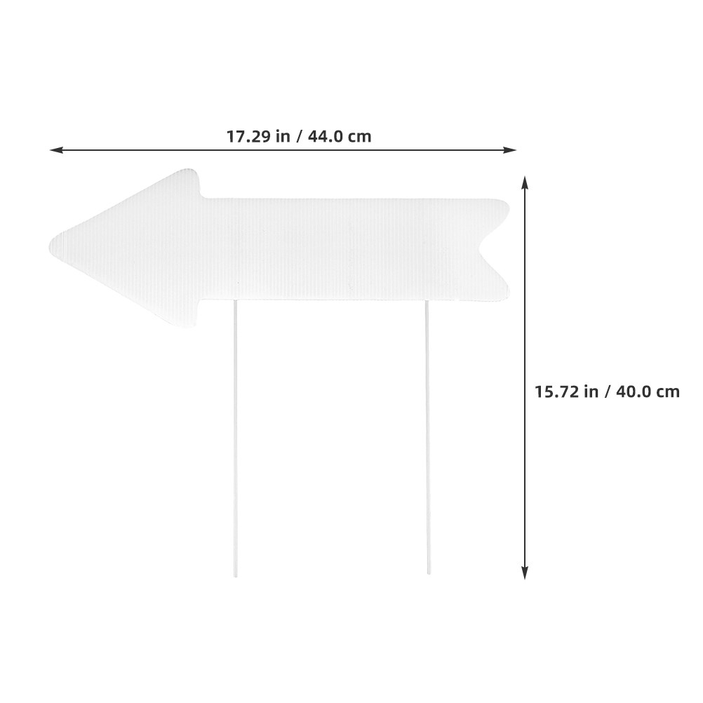 2Pcs Blank Yard Sign Corrugate - огляд і ціна Yard Sign Blank
