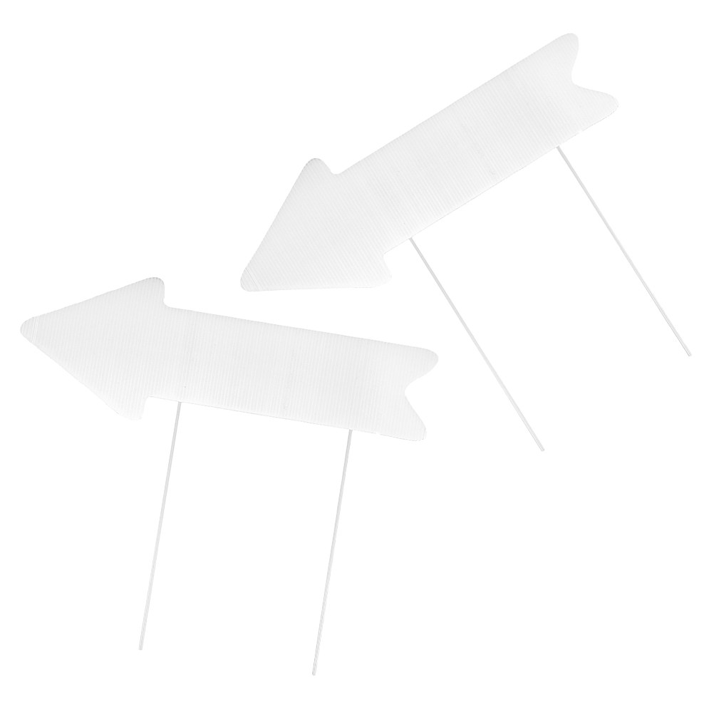 2Pcs Blank Yard Sign Corrugate - огляд і ціна Yard Sign Blank
