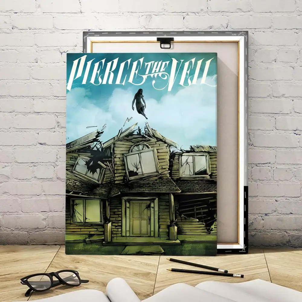 band P-Pierce The Veil Paintin - огляд і ціна Canvas Wrap Ready