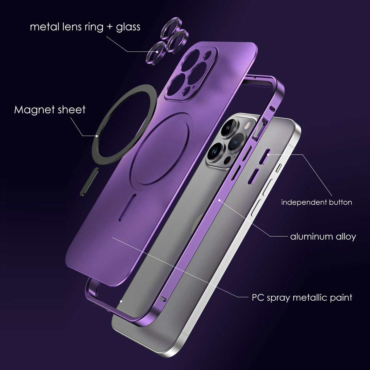 Original Color Metal Phone Cas - огляд і ціна Metal Photo Panel
