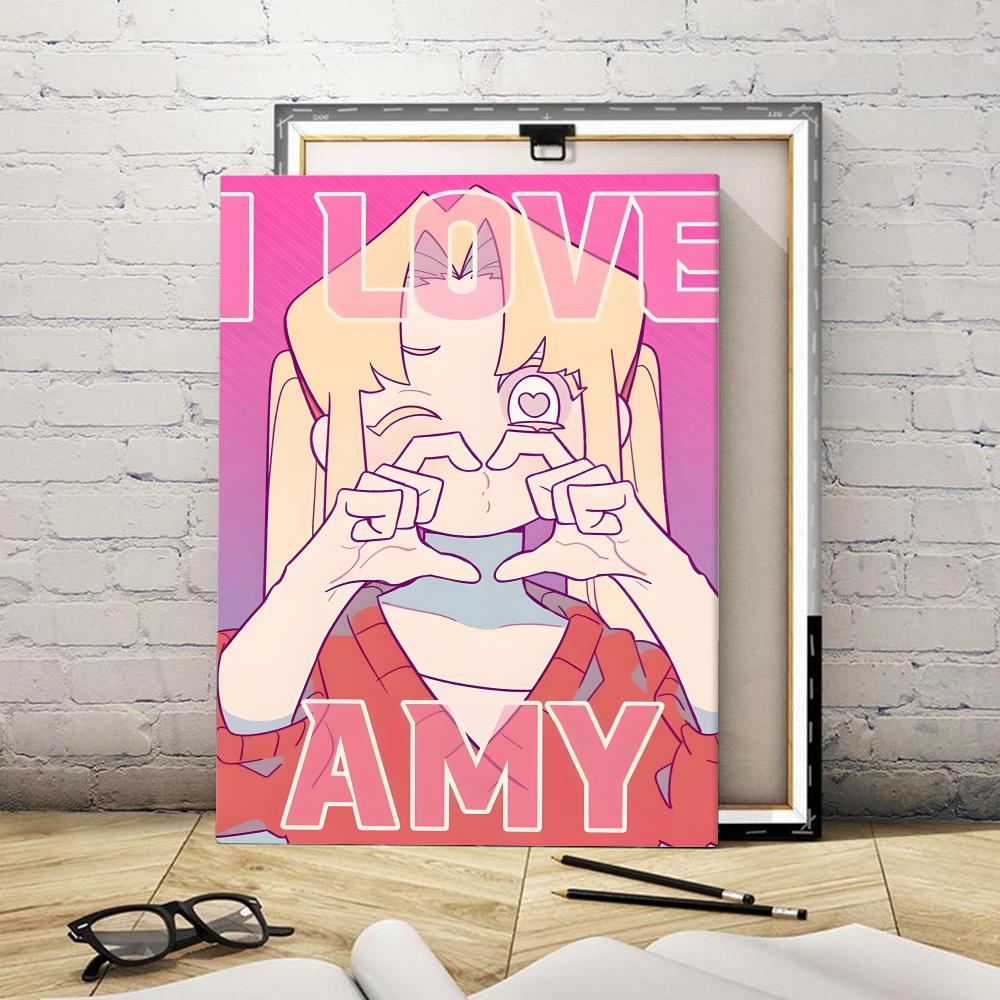 Anime I Love A-Amy Painting Ca - огляд і ціна Canvas Wrap Ready