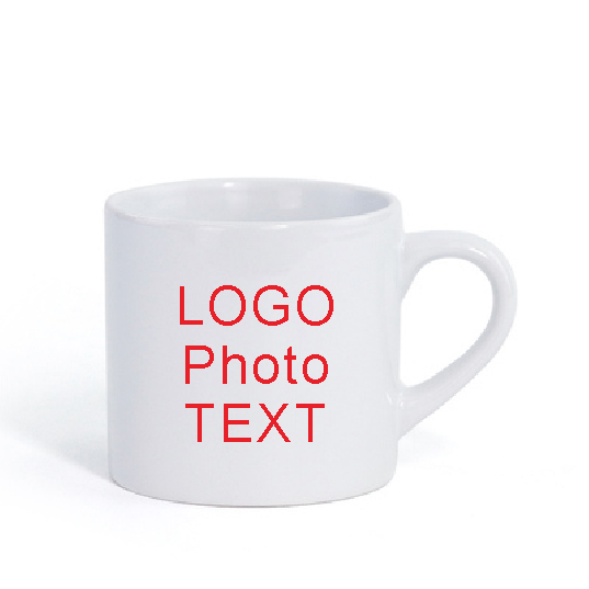 175ml Small Coffee Mug DIY LOG - огляд і ціна Sublimation Mug White