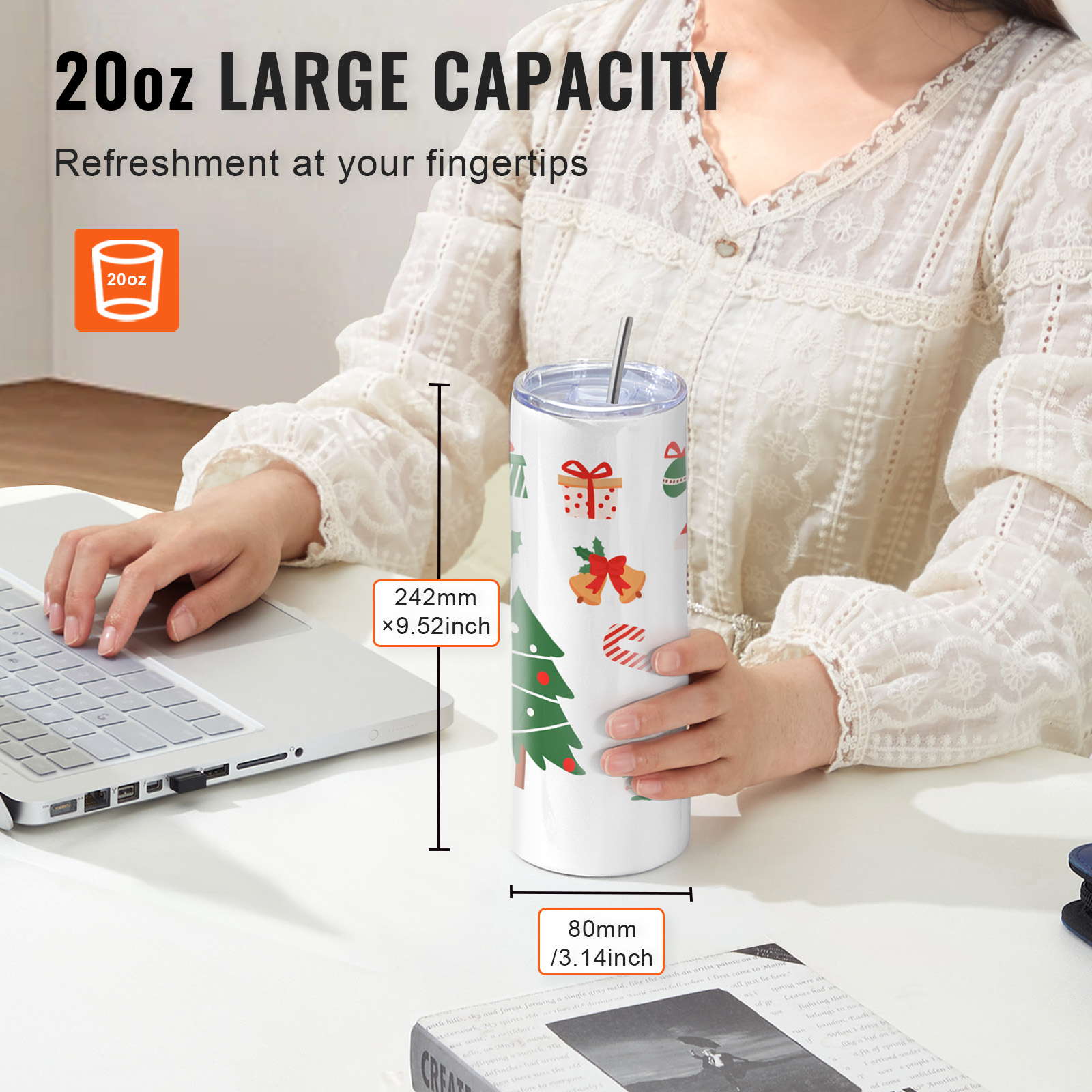 SucceBuy 8/12/14/16/24/50PC St - огляд і ціна Sublimation Mug White