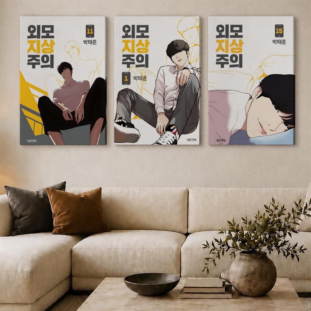Popular Korea Bl Anime L-Looki - огляд і ціна Canvas Wrap Ready