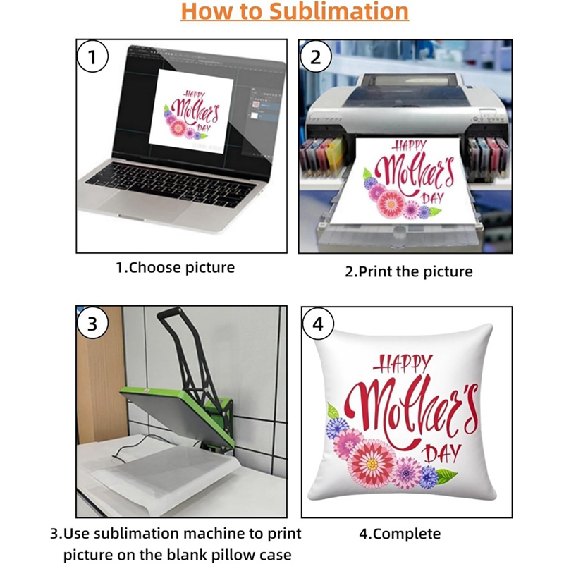 6pcs Sublimation Blanks Pillow - огляд і ціна Pillow Cover Sublimation