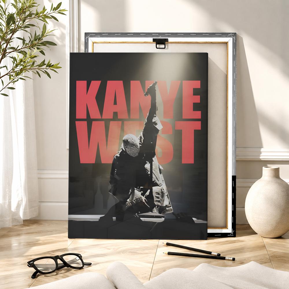 Rapper Singer K-Kanye West Pai - огляд і ціна Canvas Wrap Ready