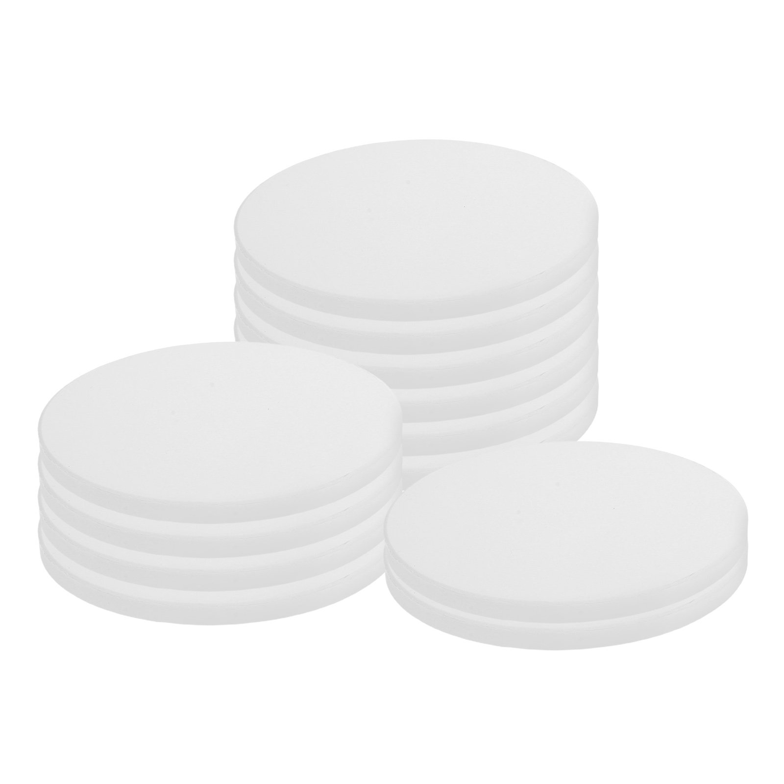 12Pcs White Round Ceramic Coas - огляд і ціна Ceramic Tile Blank