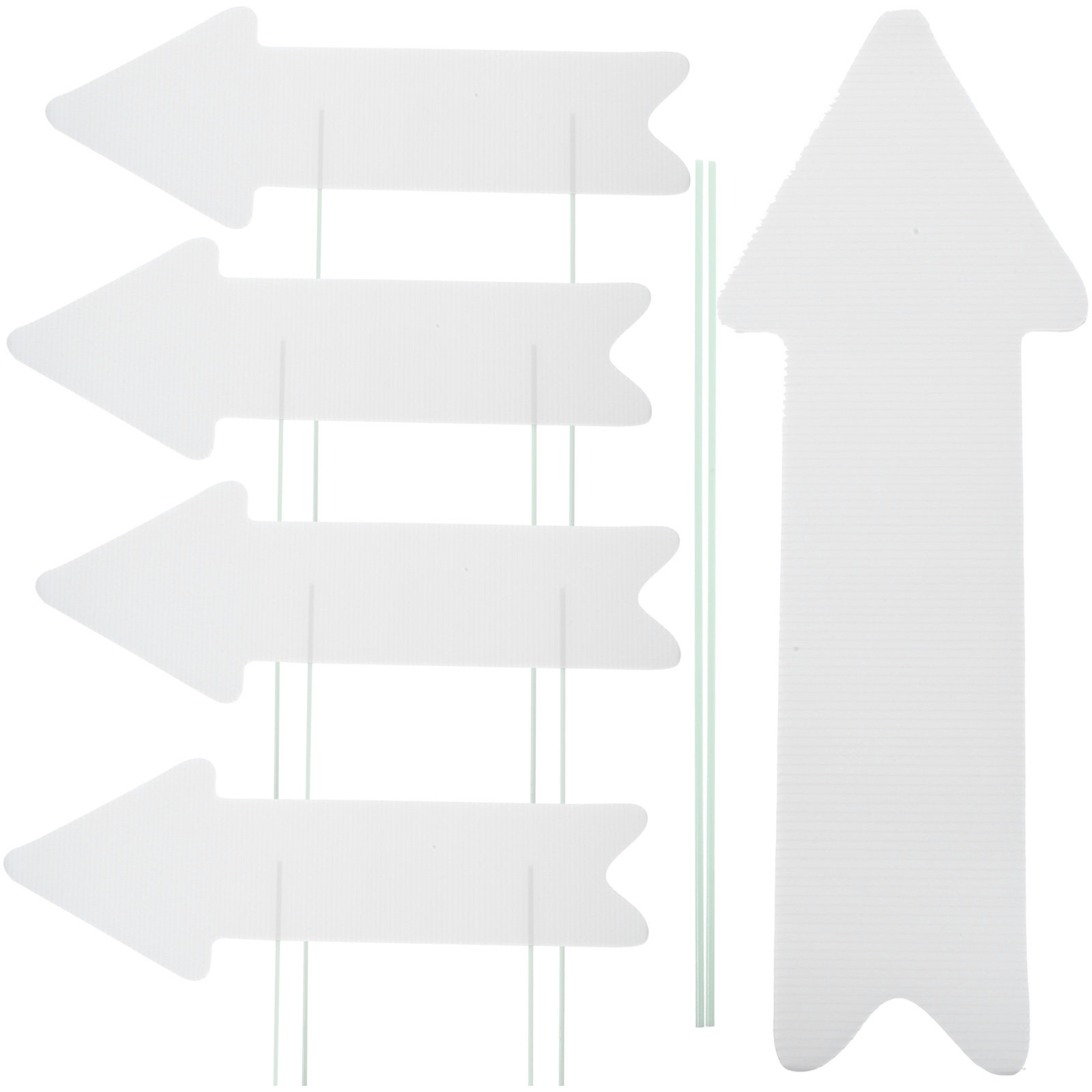 5Pcs Blank Yard Signs with Sta - огляд і ціна Yard Sign Blank