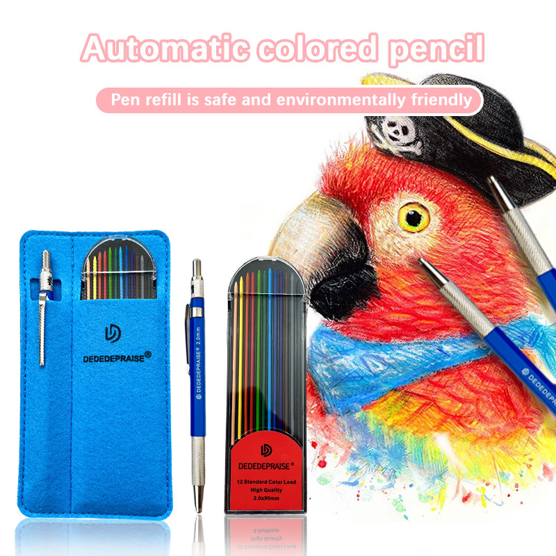 12/24 Colored Leads 2.0mm Mech - огляд і ціна Staedtler Pencil Lumocolor