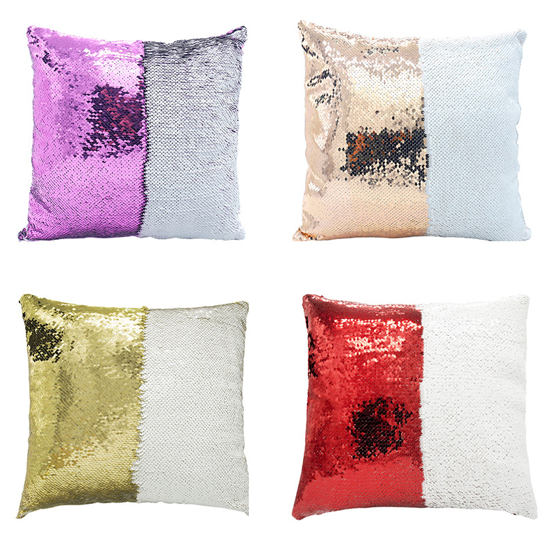 5pcs 40*40CM Flip-on sequin th - огляд і ціна Pillow Cover Sublimation