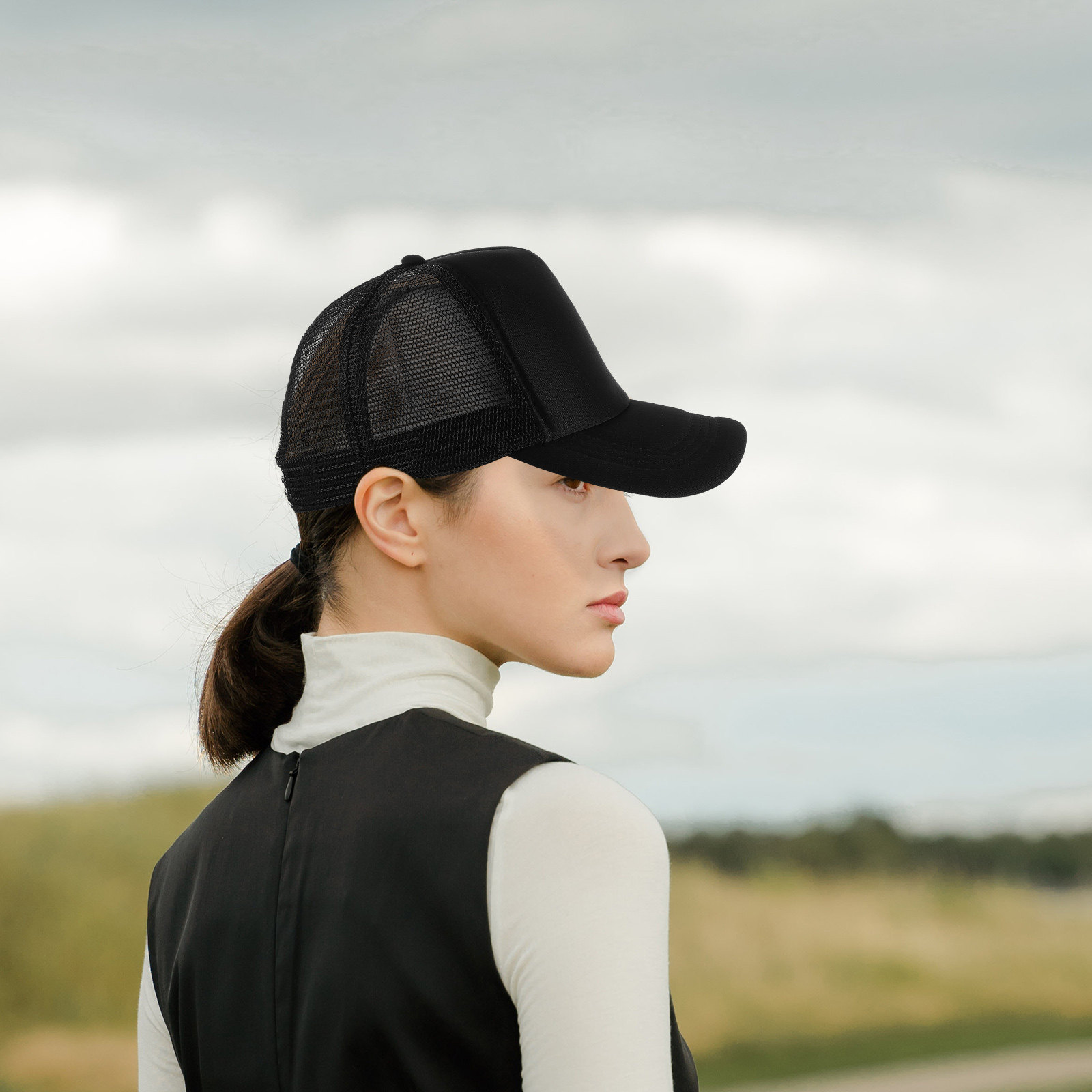 5Pcs Mesh Baseball Cap For Run - огляд і ціна Hat Sublimation Blank