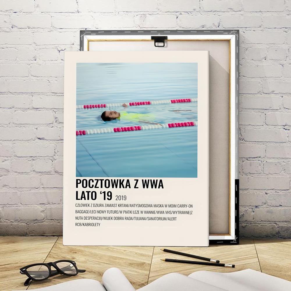 Singer Rapper T-Taco Hemingway - огляд і ціна Canvas Wrap Ready