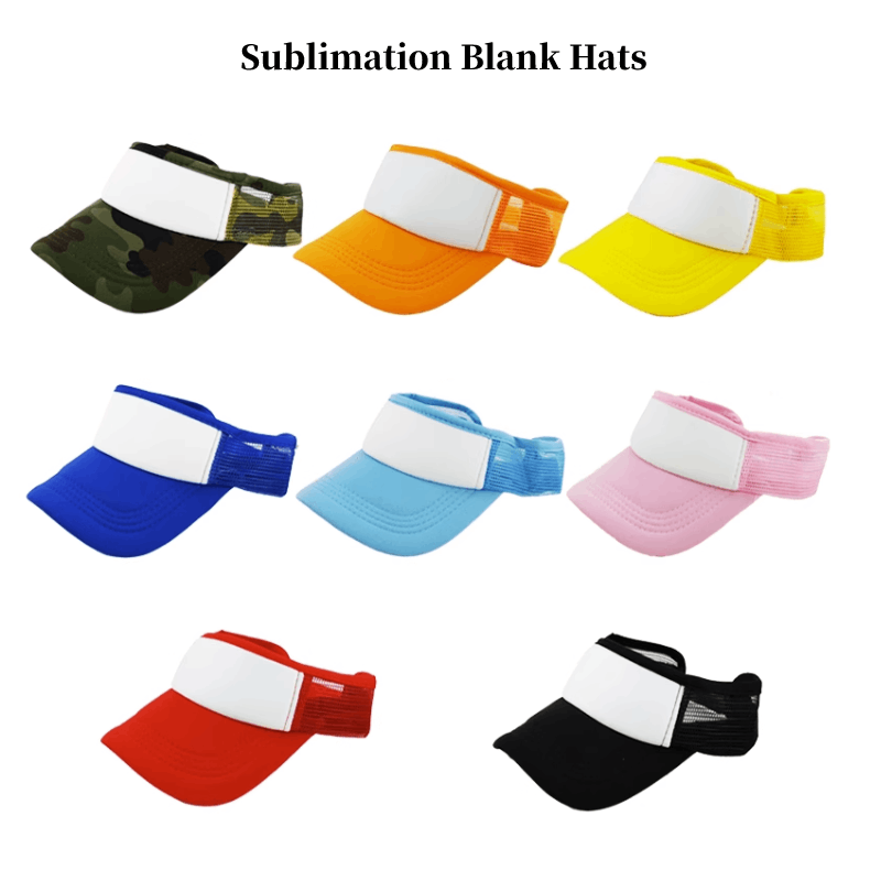10pcs Fashion Empty Top Hats S - огляд і ціна Hat Sublimation Blank
