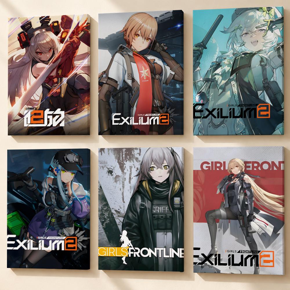 Game Girls' Frontline 2 Exiliu - огляд і ціна Canvas Wrap Ready