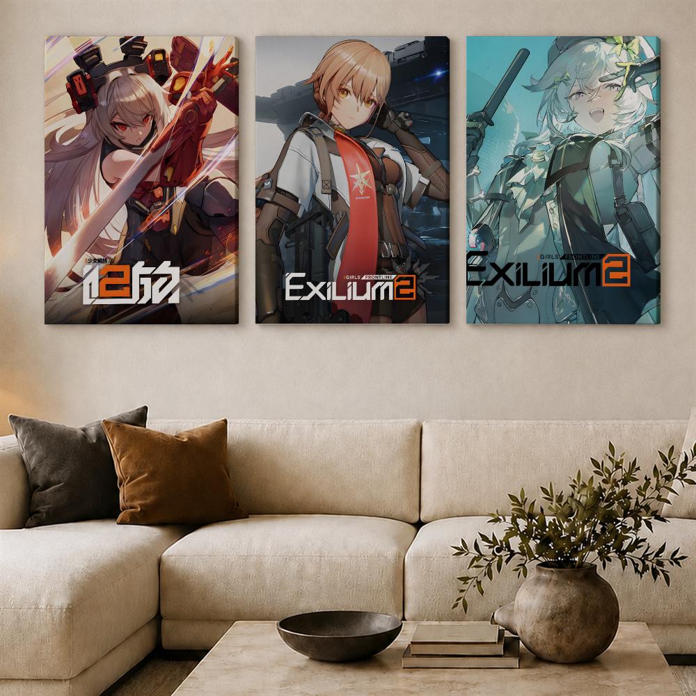 Game Girls' Frontline 2 Exiliu - огляд і ціна Canvas Wrap Ready