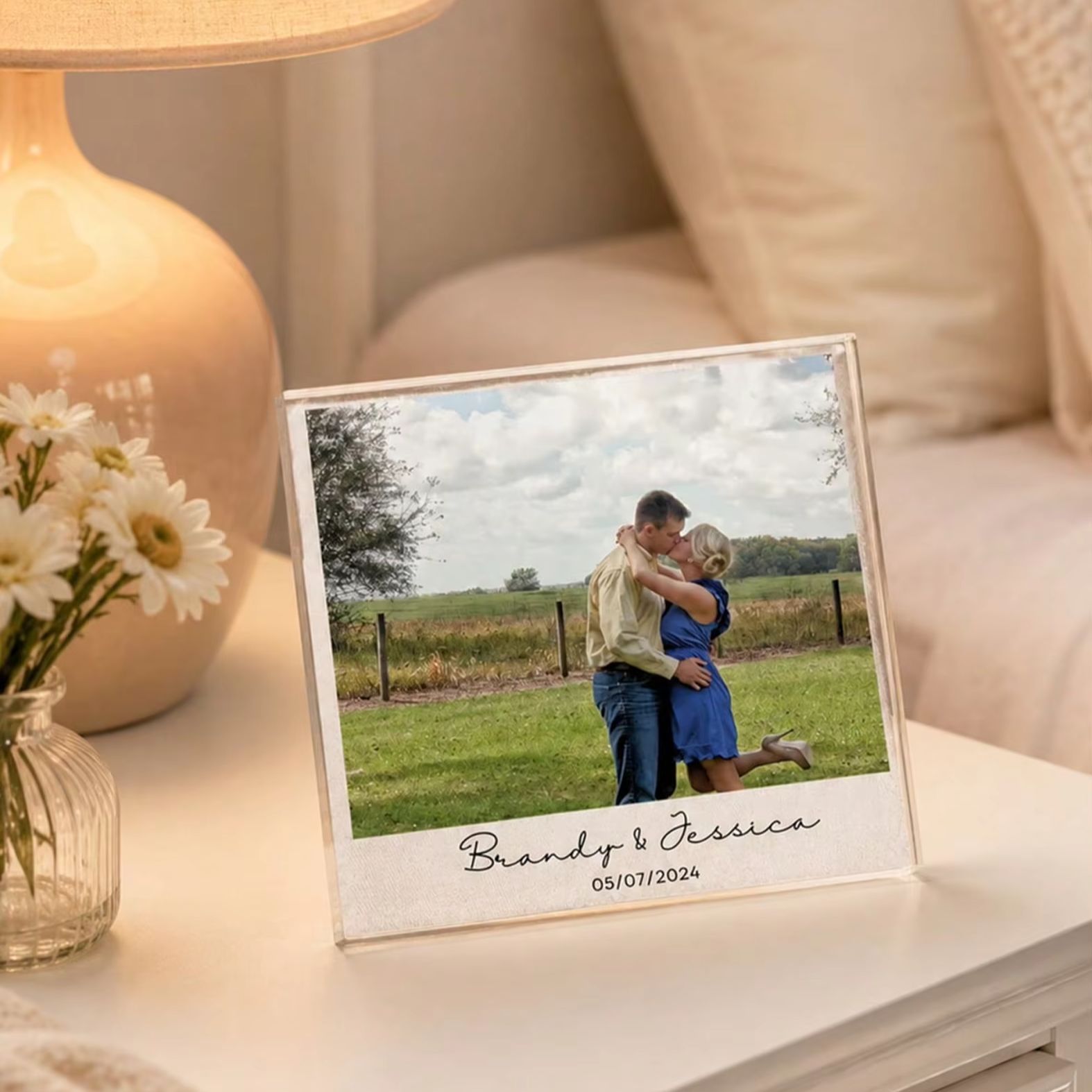 Custom Photo & Text Acrylic Bl - огляд і ціна Photo Acrylic Block