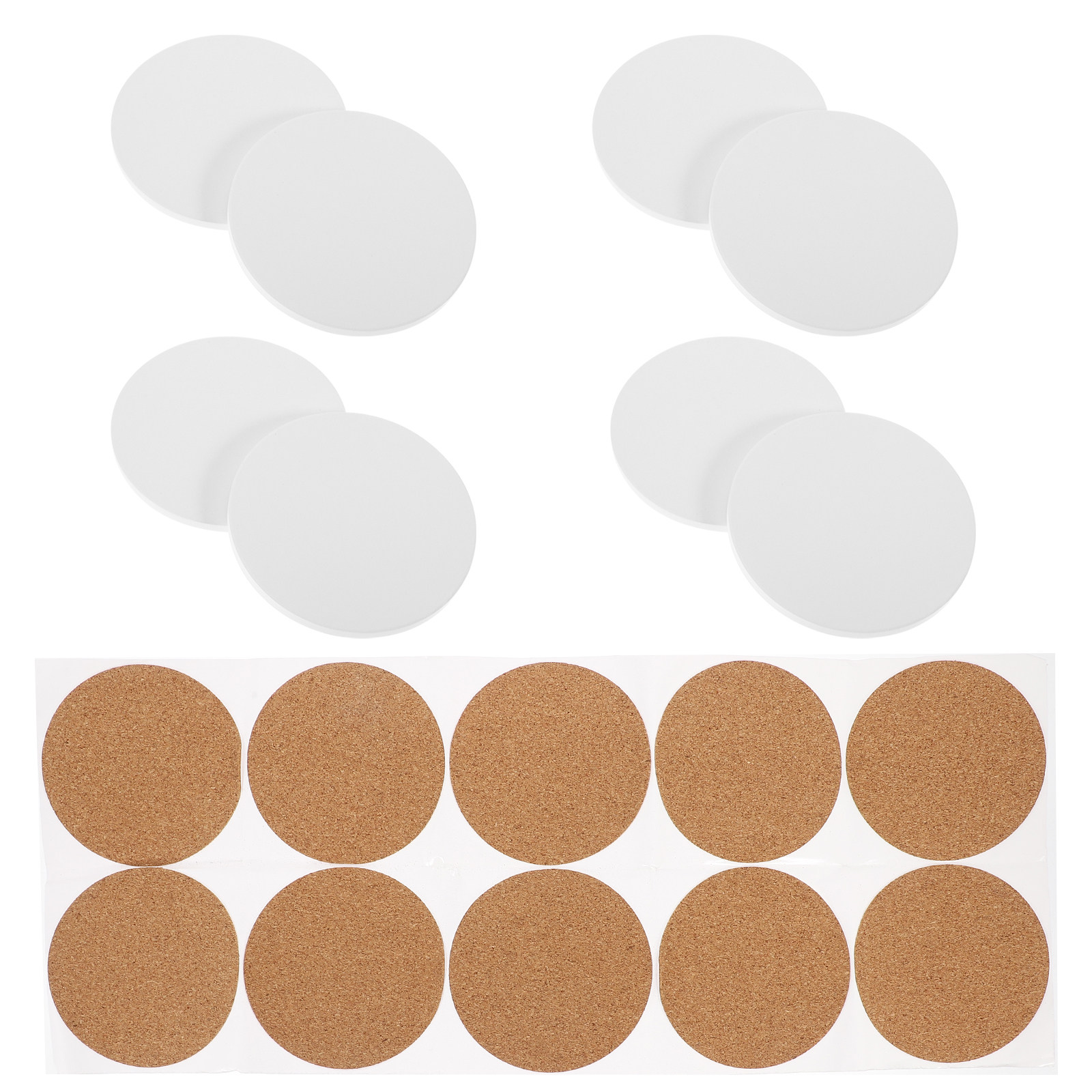 10Set Ceramic Sublimation Coas - огляд і ціна Coaster Sublimation Blank