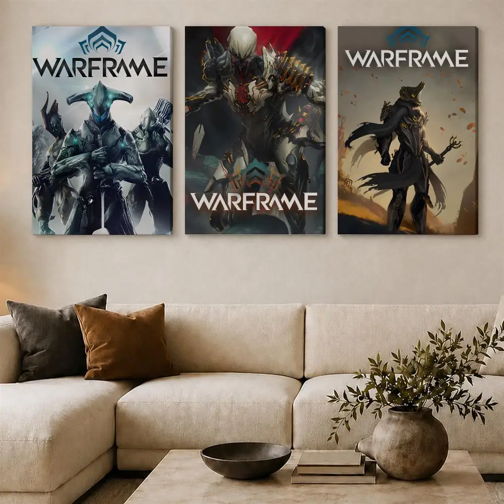 Video Game W-Warframe Painting - огляд і ціна Canvas Wrap Ready