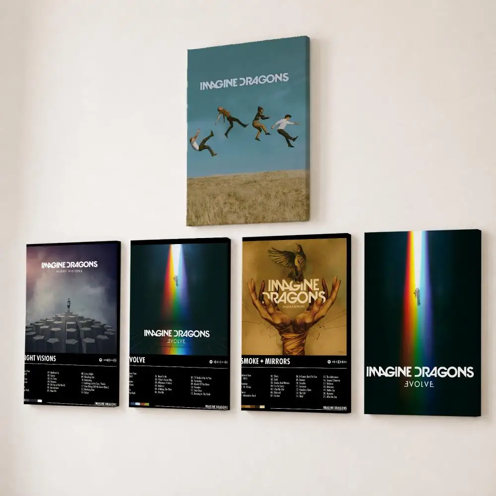 Rock Band I-imagine Dragons Pa - огляд і ціна Canvas Wrap Ready