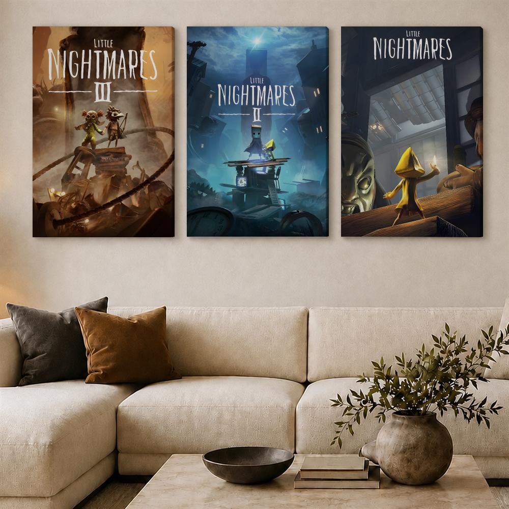 Game L-Little Nightmares Anime - огляд і ціна Canvas Wrap Ready