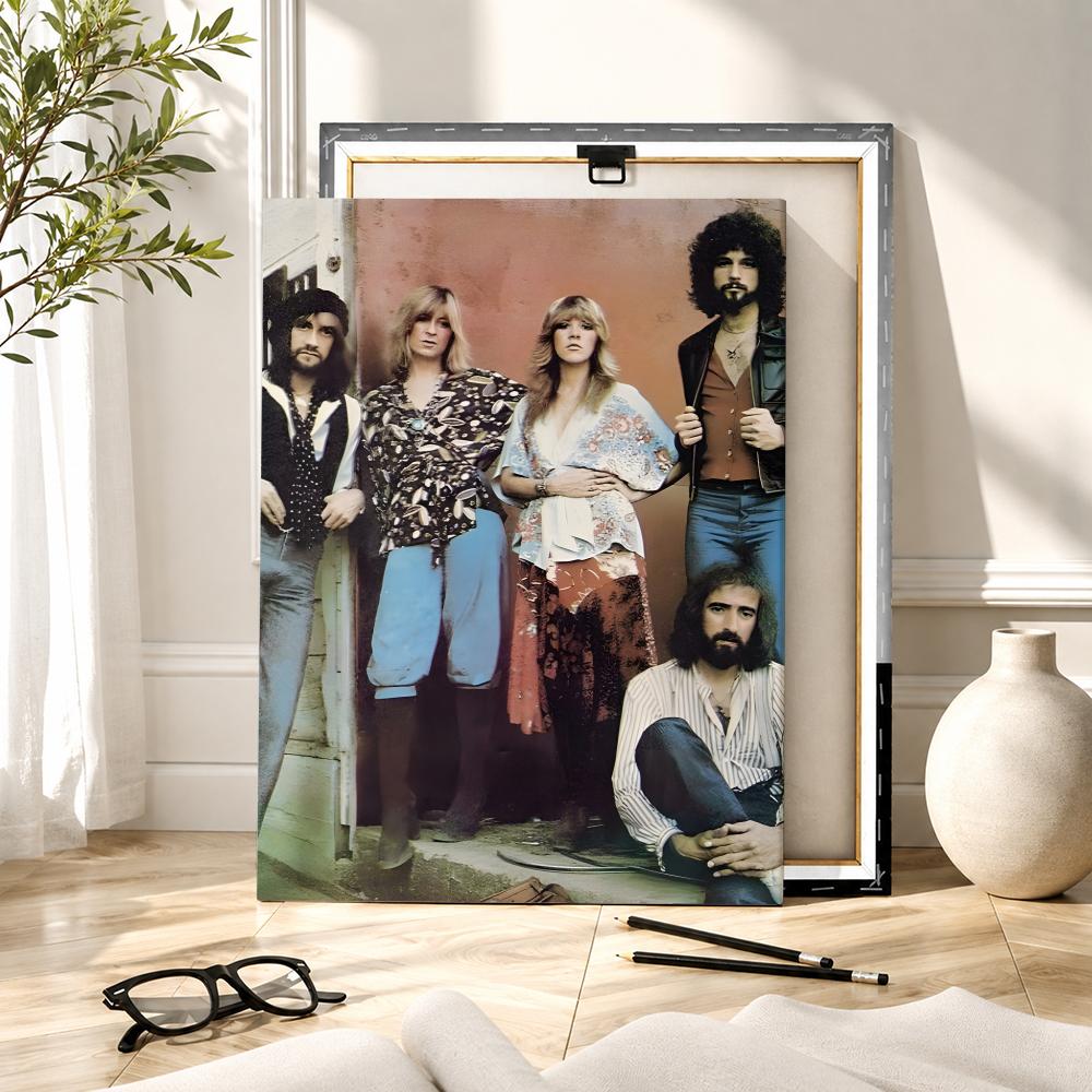 Rock Band F-Fleetwood Mac Pain - огляд і ціна Canvas Wrap Ready