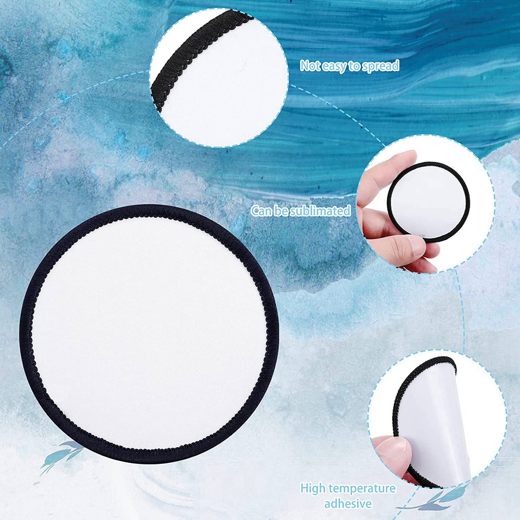 ABXF-48 Pieces Sublimation Pat - огляд і ціна Hat Sublimation Blank