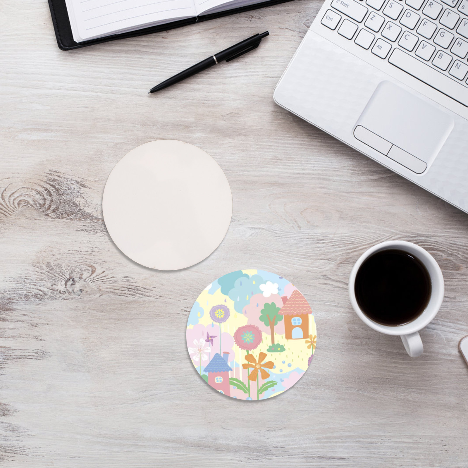 Sublimation Wooden Coasters 10 - огляд і ціна Coaster Sublimation Blank